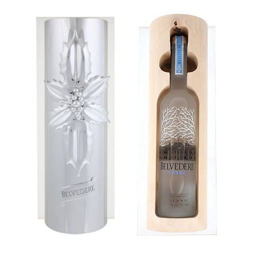 Buche de Belvedere Christmas Vodka