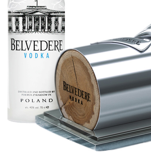 Buche de Belvedere Christmas Vodka