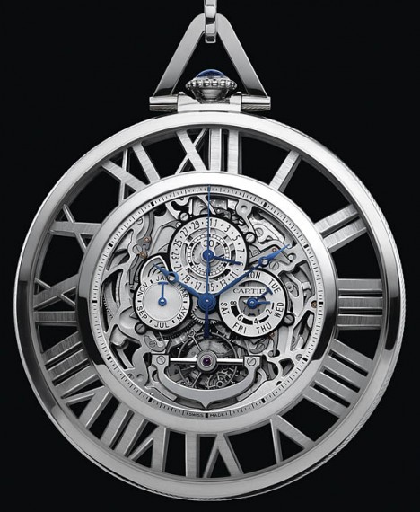 Cartier Skeleton Pocket Watch